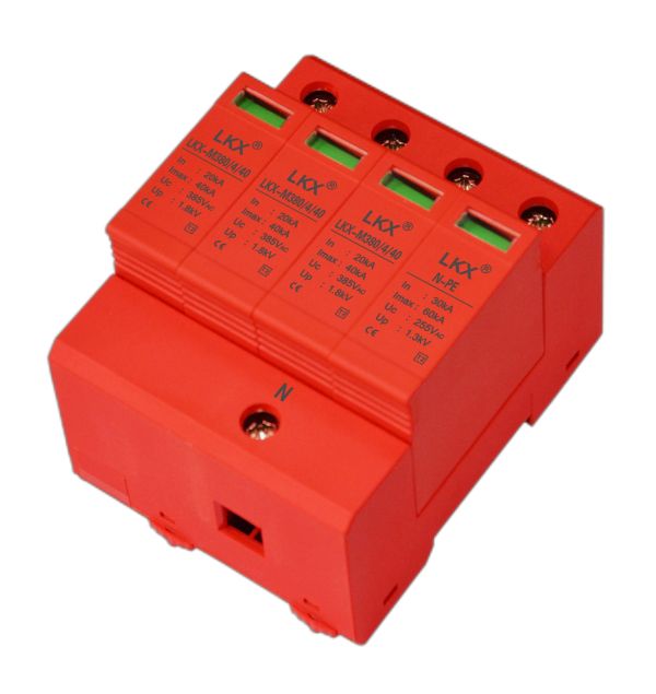 三相電源防雷模塊(3+NPE、C+D、18mm)